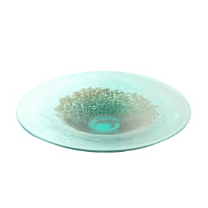 Jeco Inc. Marsa Glass Decorative Plate JECO1838